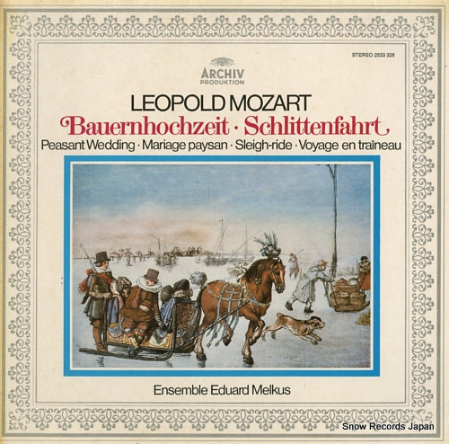ENSEMBLE EDUARD MELKUS mozart; bauernhochzeit/schlittenfahrt 2533328
