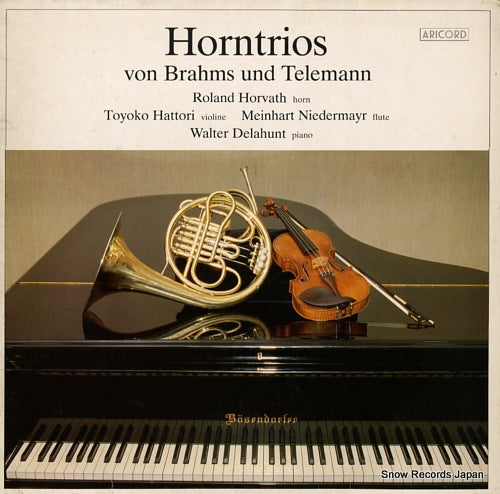 V/A horntrios von brahms und telemann A-18601