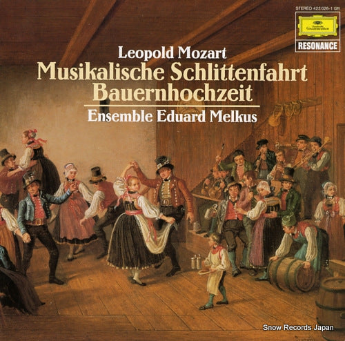 ENSEMBLE EDUARD MELKUS mozart; musikalische schlittenfahrt bauernhochzeit 423026-1