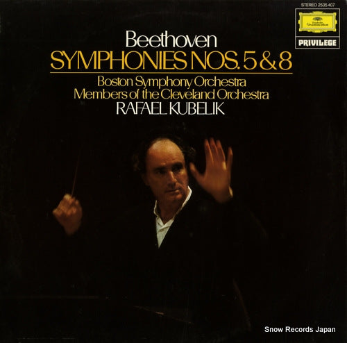 KUBELIK, RAFAEL beethoven; symphonies nos.5&8 2535407-10