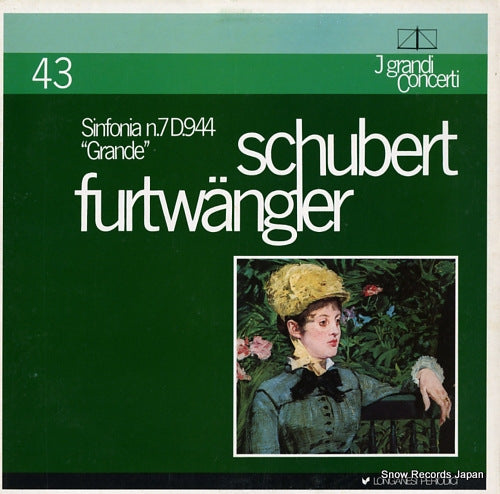 FURTWANGLER, WILHELM schubert; sinfonia n.7 d.944 "grande" GCL43