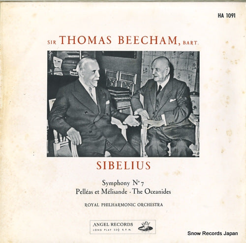 BEECHAM, THOMAS sibelius; symphony no.7/pelleas et melisande/the oceanides HA1091
