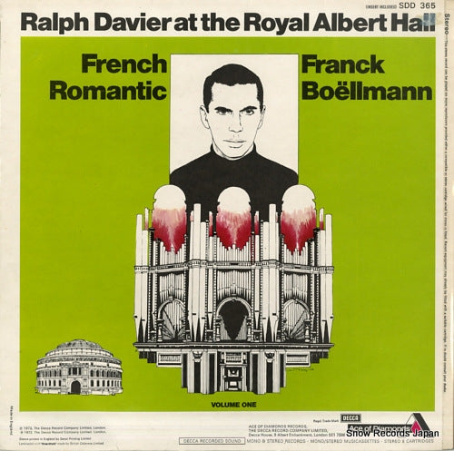DAVIER, RALPH ralph davier at the royal albert hall vol.1 SDD365