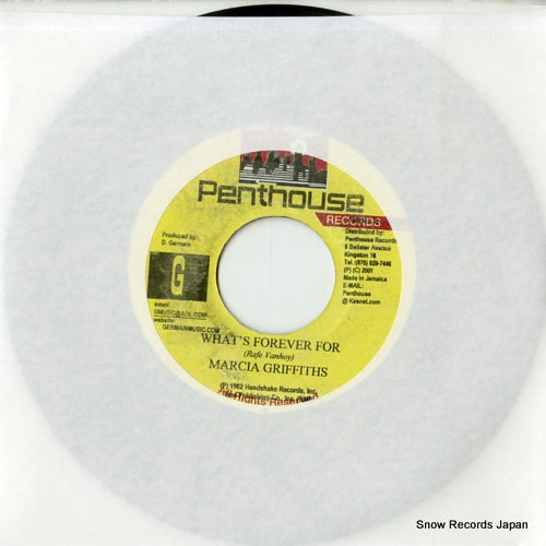 GRIFFITHS, MARCIA what's forever for DSRASIDE-1468