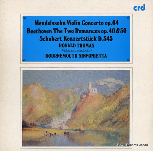 THOMAS, RONALD mendelssohn; violin concerto op.64 CRD1069