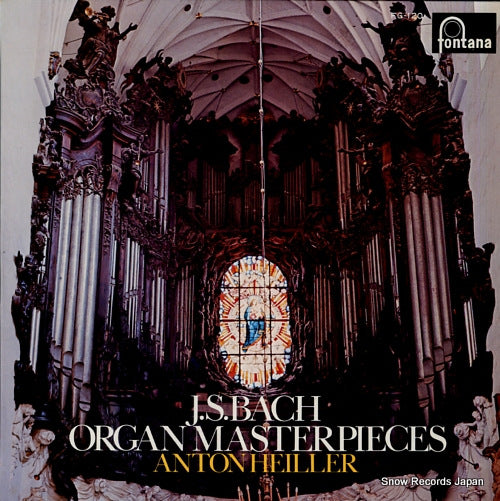 HEILLER, ANTON bach; organ masterpieces FG-120