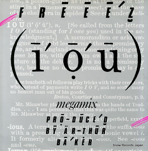 FREEEZ i.o.u. (megamix) BEG96T