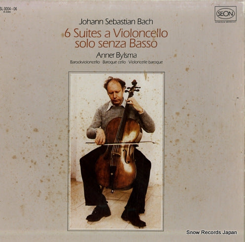 BYLSMA, ANNER johann sebastian bach; 6 suites a violoncello solo senza basso RSL-3004