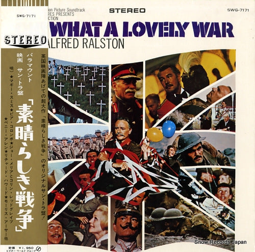 RALSTON, ALFRED oh! what a lovely war SWG-7171