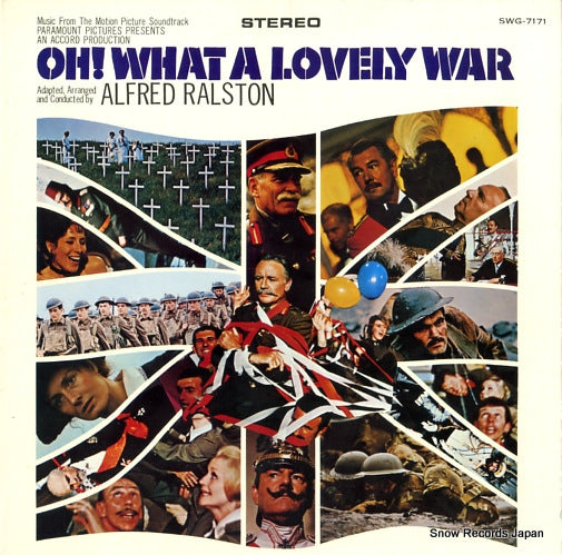 RALSTON, ALFRED oh! what a lovely war SWG-7171