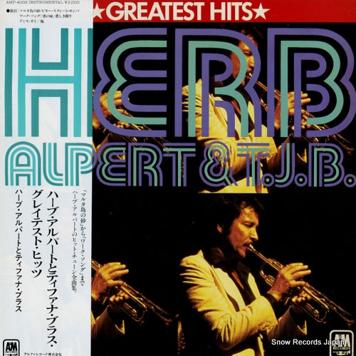 ALPERT, HERB, AND TIJUANA BRASS greatest hits AMP-4006