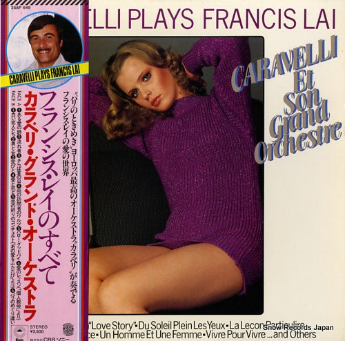 CARAVELLI caravelli plays francis lai 25AP649