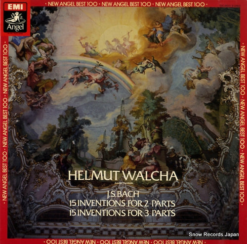 WALCHA, HELMUT bach; 15 inventions for 2-parts / 3-parts EAC-81013