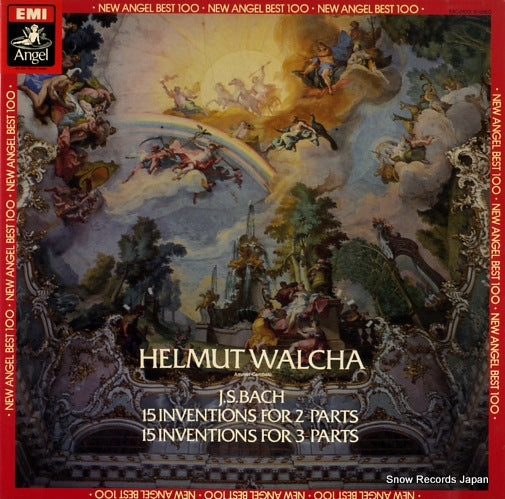 WALCHA, HELMUT bach; 15 inventions for 2-parts / 3-parts EAC-81013