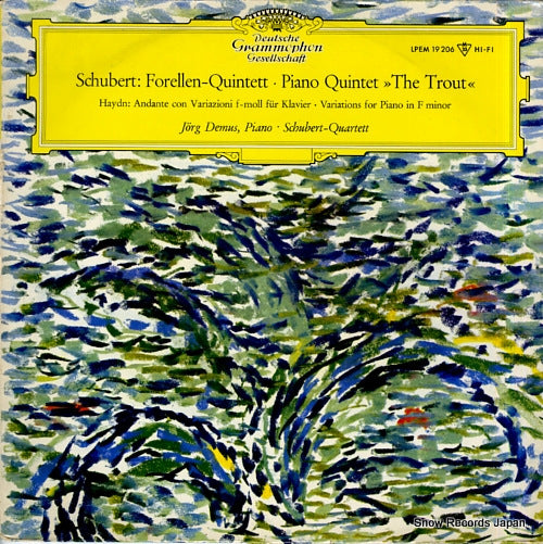 DEMUS, JORG schubert; piano quintet "the trout" LPEM19206