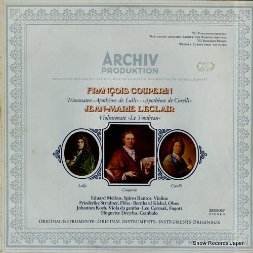 V/A couperin; triosonaten "apotheose de lulli" 2533067