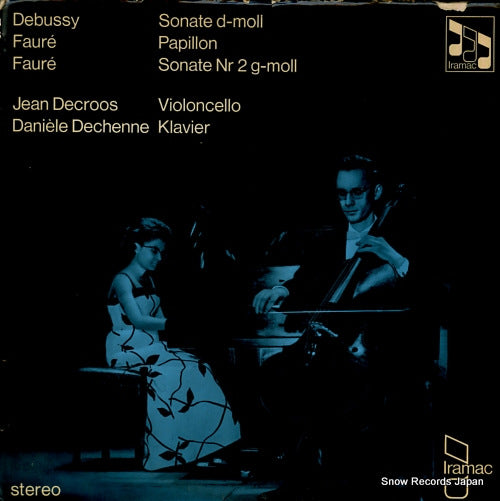 DECROOS, JEAN debussy; sonate d-moll IRAMAC6513