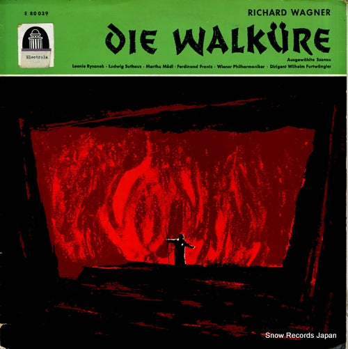 FURTWANGLER, WILHELM wagner; die walkure WCLP601