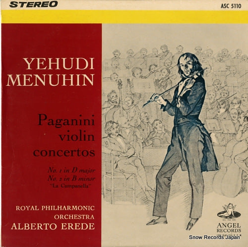 MENUHIN, YEHUDI paganini; violin concertos no.1 & no.2 ASC5110