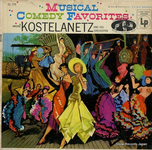 KOSTELANETZ, ANDRE musical comedy favorites CL775