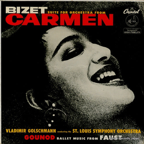 GOLSCHMANN, VLADIMIR bizet; suite for orchestra from carmen P8288