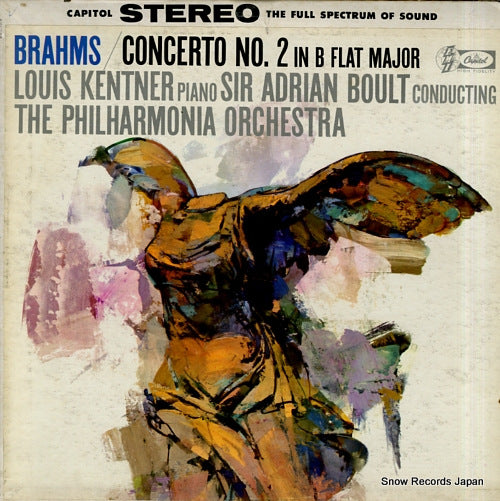 KENTNER, LOUIS brahms; concerto no.2 in b flat major SG7133