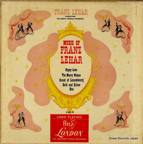 LEHAR, FRANZ music of franz lehar LL.8