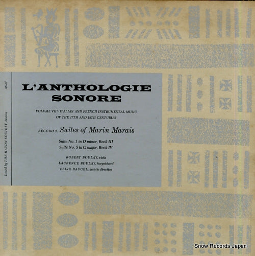 BOULAY, LAURENCE marin marais; suite no.1 & no.5 AS-37