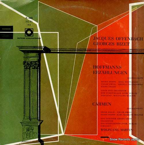 MARTIN, WOLFGANG offenbach; hoffmanns erzahlungen BT440-B