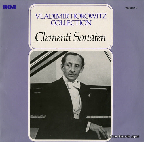 HOROWITZ, VLADIMIR clementi; sonata in g minor, op.34 VH007