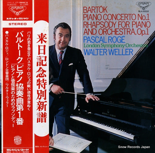 ROGE, PASCAL bartok; piano concerto no.1 SLA6232