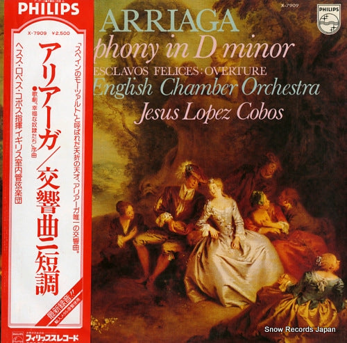 LOPEZ COBOS, JESUS arriaga; symphony in d minor/los esclavos felices overture X-7909