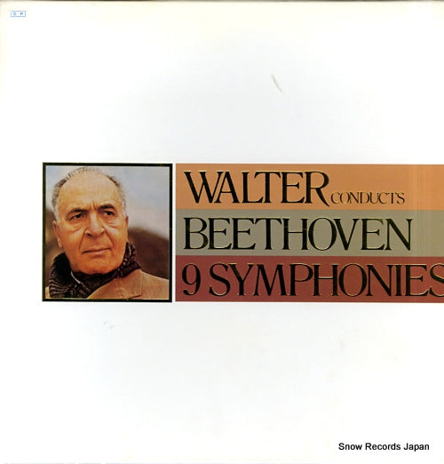 WALTER, BRUNO beethoven; symphonies 00AC1106
