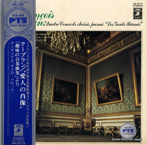 ENSEMBLE "SECOLO BAROCCO" couperin; quatre concerts choisis parmi "les gouts reunis" AA-8775