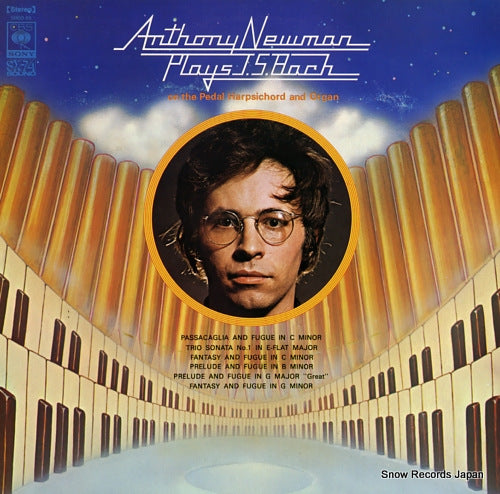 NEWMAN, ANTHONY plays j.s.bach on the pedal harpsichord and organ SOCO49