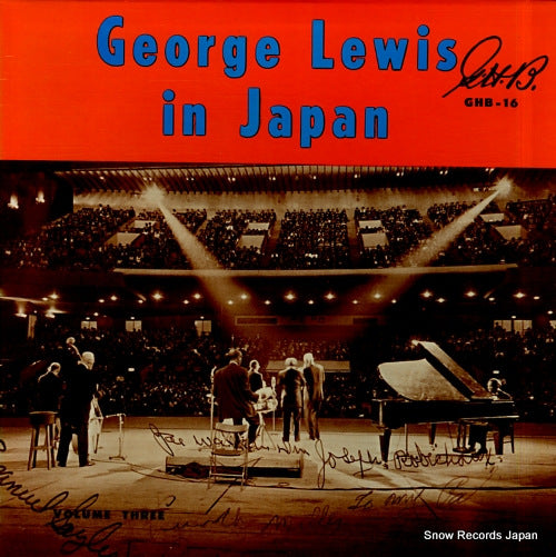 LEWIS, GEORGE geoege lewis in japan volume 3 GHB-16