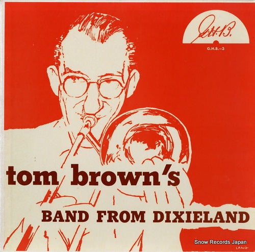 BROWN, TOM tom brown's band from dixieland GHB-3