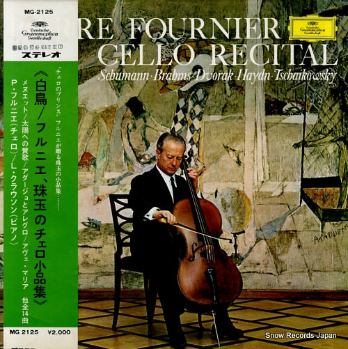 FOURNIER, PIERRE cello recital MG2125