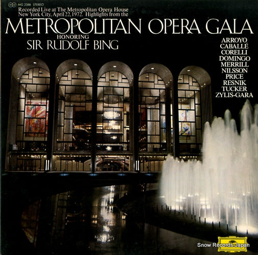 V/A high lights fron the metropolitan opera gala MG2386