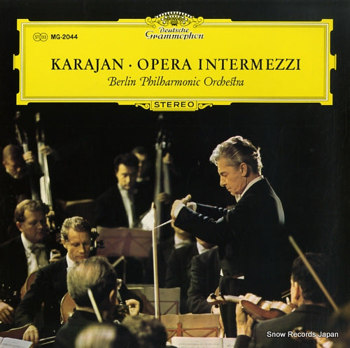 KARAJAN, HERBERT VON opera intermezzi MG-2044