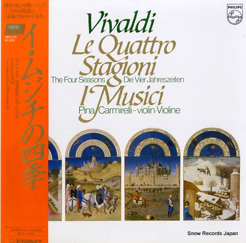 I MUSICI vivaldi; le quattro stagioni 28PC-70