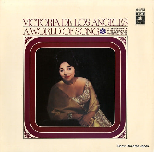 DE LOS ANGELES, VICTORIA a world of song AA-8525