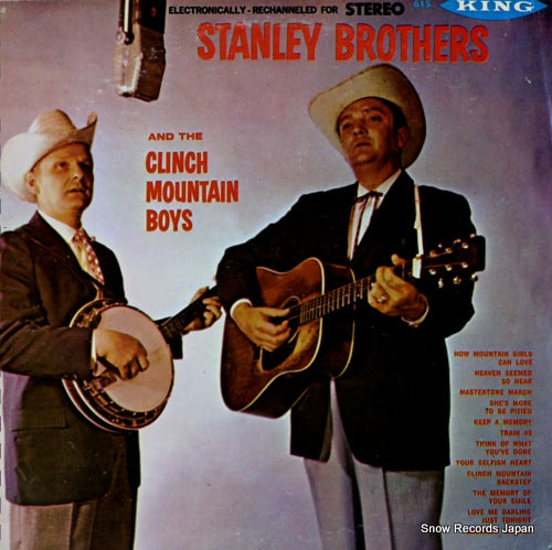 STANLEY BROTHERS, THE the stanley brothers and clinch mountain boys KLP615