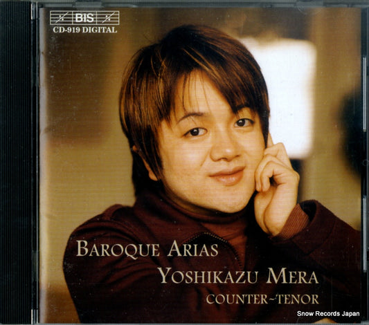 MERA,YOSHIKAZU baroque arias BIS-CD-919