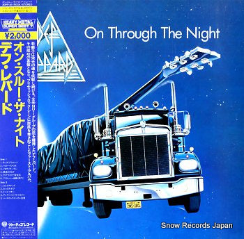 DEF LEPPARD on through the night 20PP-91