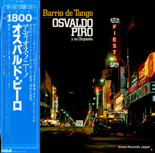 PIRO, OSVALDO barrio de tango RPL-2025