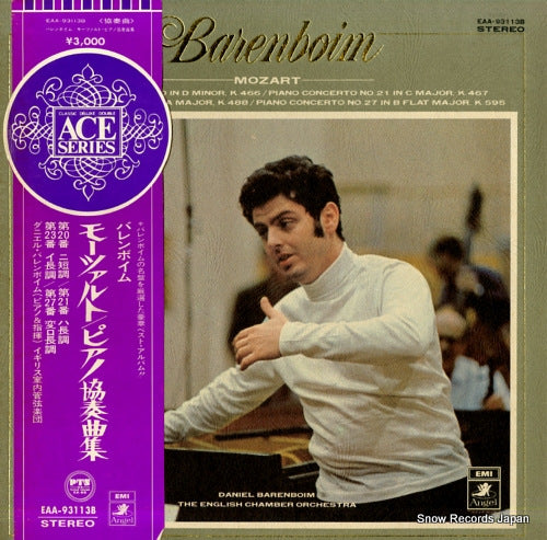 BARENBOIM, DANIEL mozart; piano concertos EAA-93113B