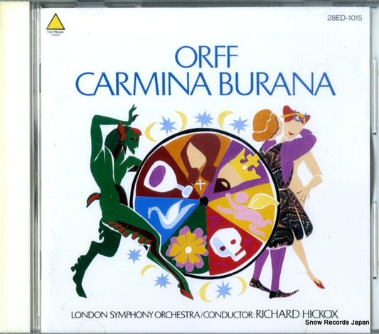 HICKOX, RICHARD orff; carmina burana 28ED-1015