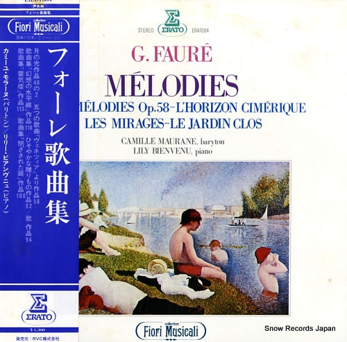 MAURANE, CAMILLE faure; melodies ERA-1084