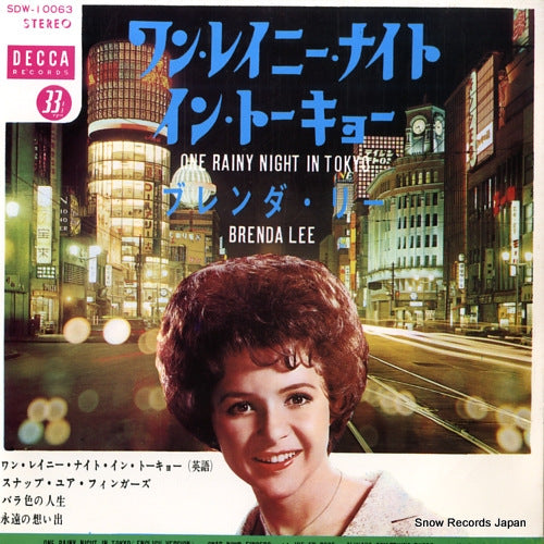 LEE, BRENDA one rainy night in tokyo SDW-10063